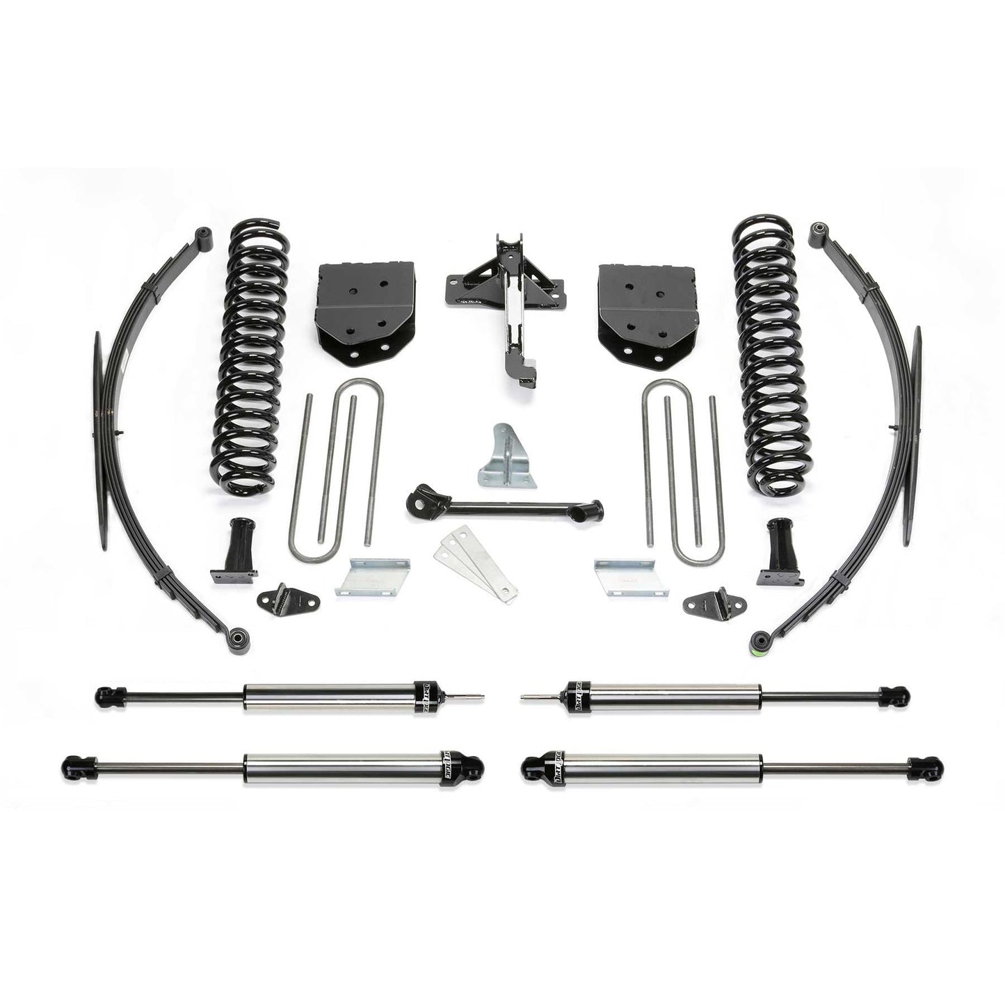 Fabtech 8" Basic System w/ DLSS Shocks & Rear Leaf Springs | Ford F250/350 4WD (08-16) (K2127DL)