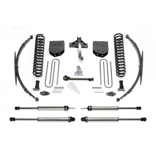 Fabtech 8" Basic System w/ DLSS Shocks & Rear Leaf Springs | Ford F250/350 4WD (08-16) (K2127DL)