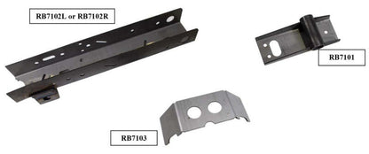 Rust Buster 95-04 Toyota Tacoma Rear Frame Section - Left Side