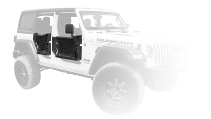 Body Armor 4x4 JL-6150 Gen III Rear Trail Doors for 2018-2024 Jeep Wrangler JL