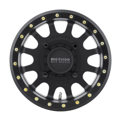 Method MR401 UTV Beadlock Matte Black | 14x7" +38mm | 4x156mm Wheel