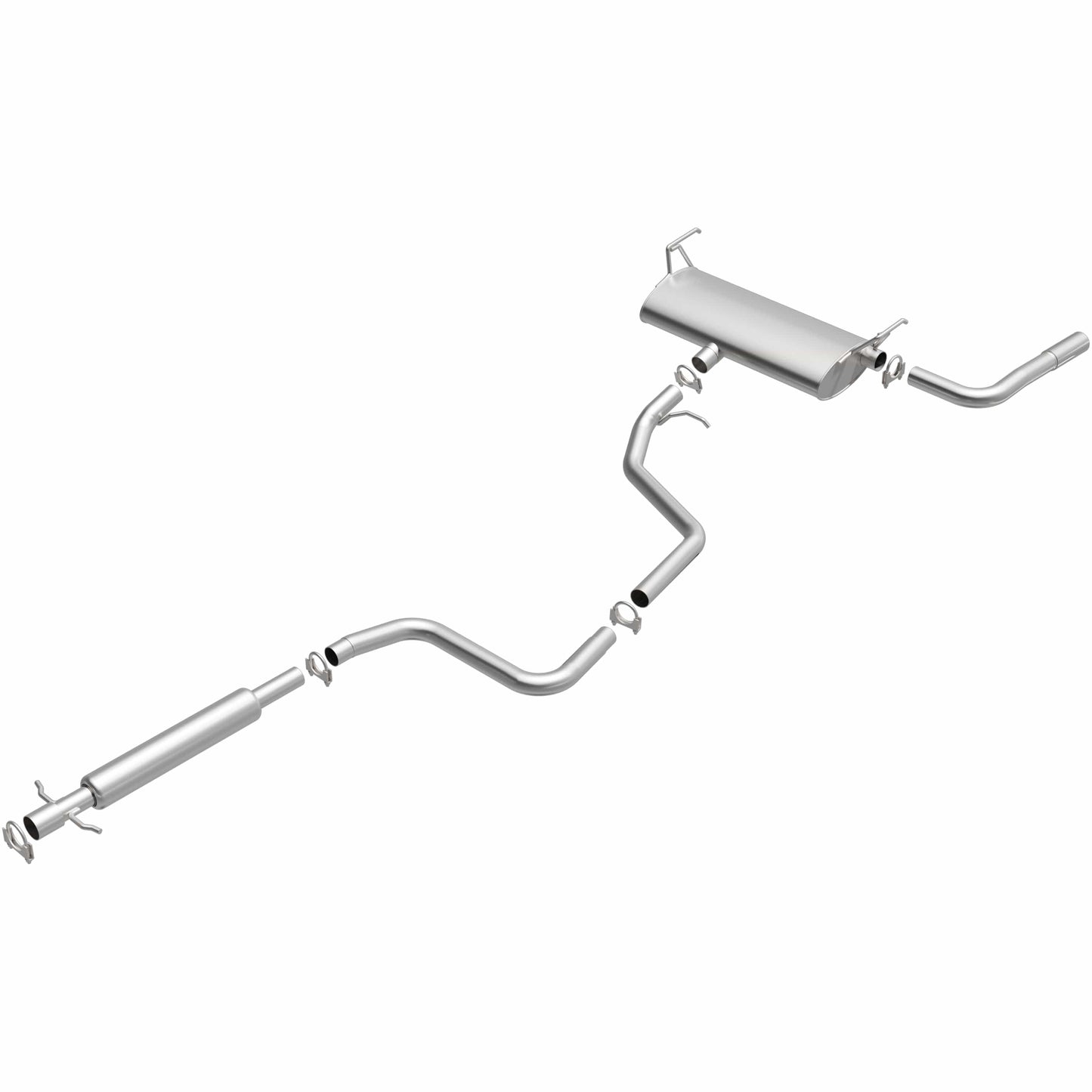 BRExhaust Direct-Fit Replacement Exhaust System 106-0259