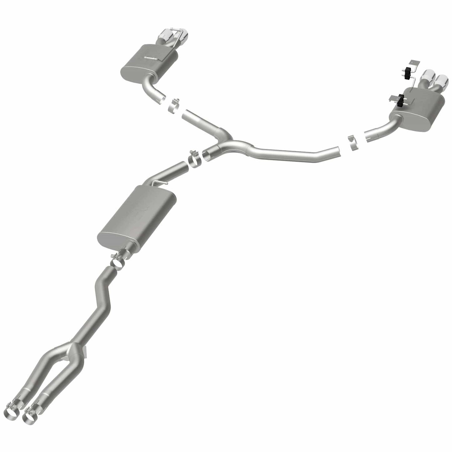 MagnaFlow 2005-2010 Chrysler 300 Street Series Cat-Back Performance Exhaust System