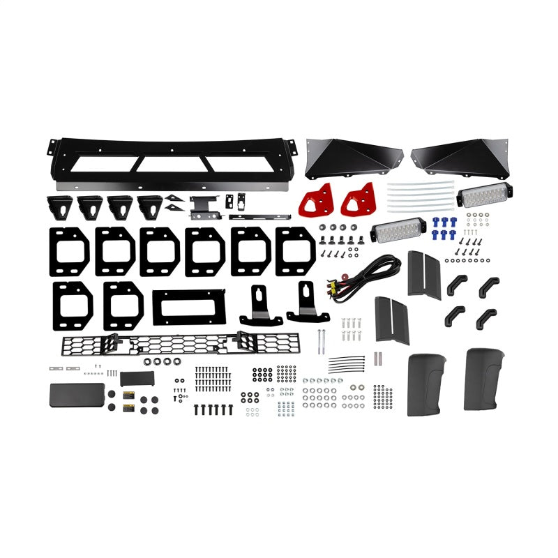 ARB 3480010 Summit Winch Bumper Textured Steel Black For 2021-2025 Ford Bronco