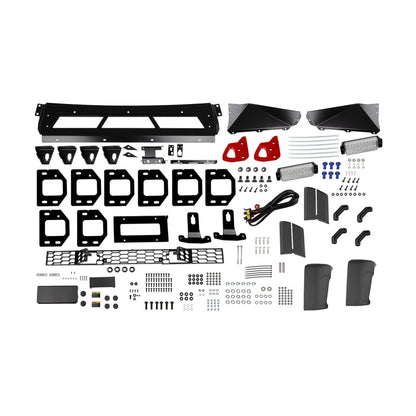 ARB 3480010 Summit Winch Bumper Textured Steel Black For 2021-2025 Ford Bronco