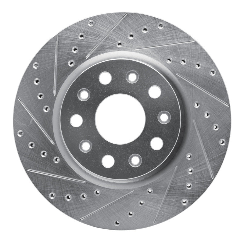 DFC D&S Silver Brake Rotor (FRONT LEFT): Jeep Wrangler (18-25)