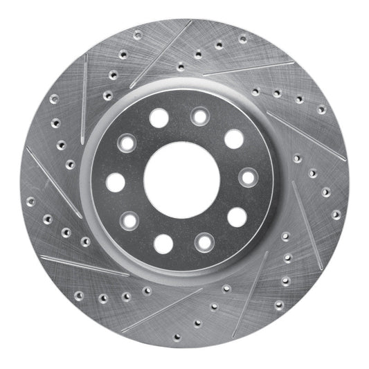 DFC D&S Silver Brake Rotor (FRONT LEFT): Jeep Wrangler (18-25)