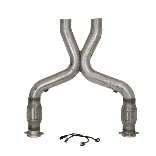 BBK 3in Mid X Pipe w/ Cats | 05-14 Mustang 5.0 (1658)