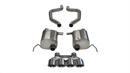CORSA Xtreme, Sport / 2.75 in Axle-Back | Chevy Corvette C7 Z06/GS/ZR1 (14768BLK)