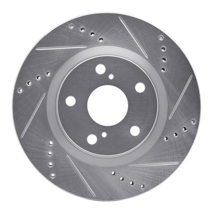 DFC D&S Brake Rotor (FRONT RIGHT): Jeep Wrangler (18-25) - Silver