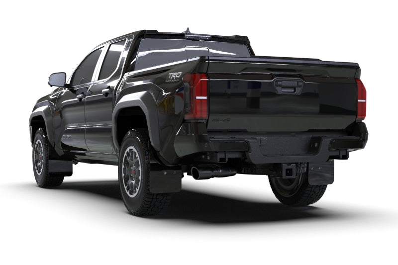 Rally Armor MF114-UR-BLK-RD Black Mud Flap/Red Logo For 24 Toyota Tacoma