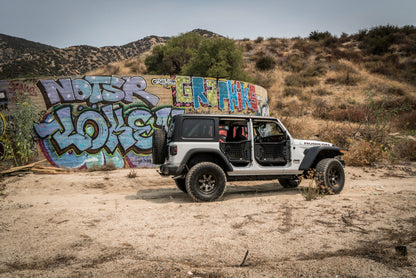 Body Armor 4x4 JL-6149 Gen 3 Front Trail Doors for 2018-2024 Jeep Wrangler JL