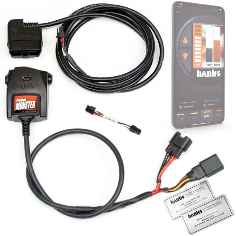 Banks 64310-C PedalMonster Throttle Sensitivity Booster for 07-19 Ram/11-20 F250