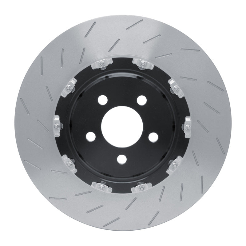 DFC Front Slotted Hi-Carbon Rotor (FRONT): Dodge Challenger (15-20)