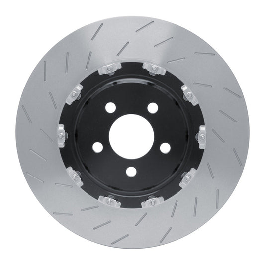 DFC Front Slotted Hi-Carbon Rotor (FRONT): Dodge Challenger (15-20)