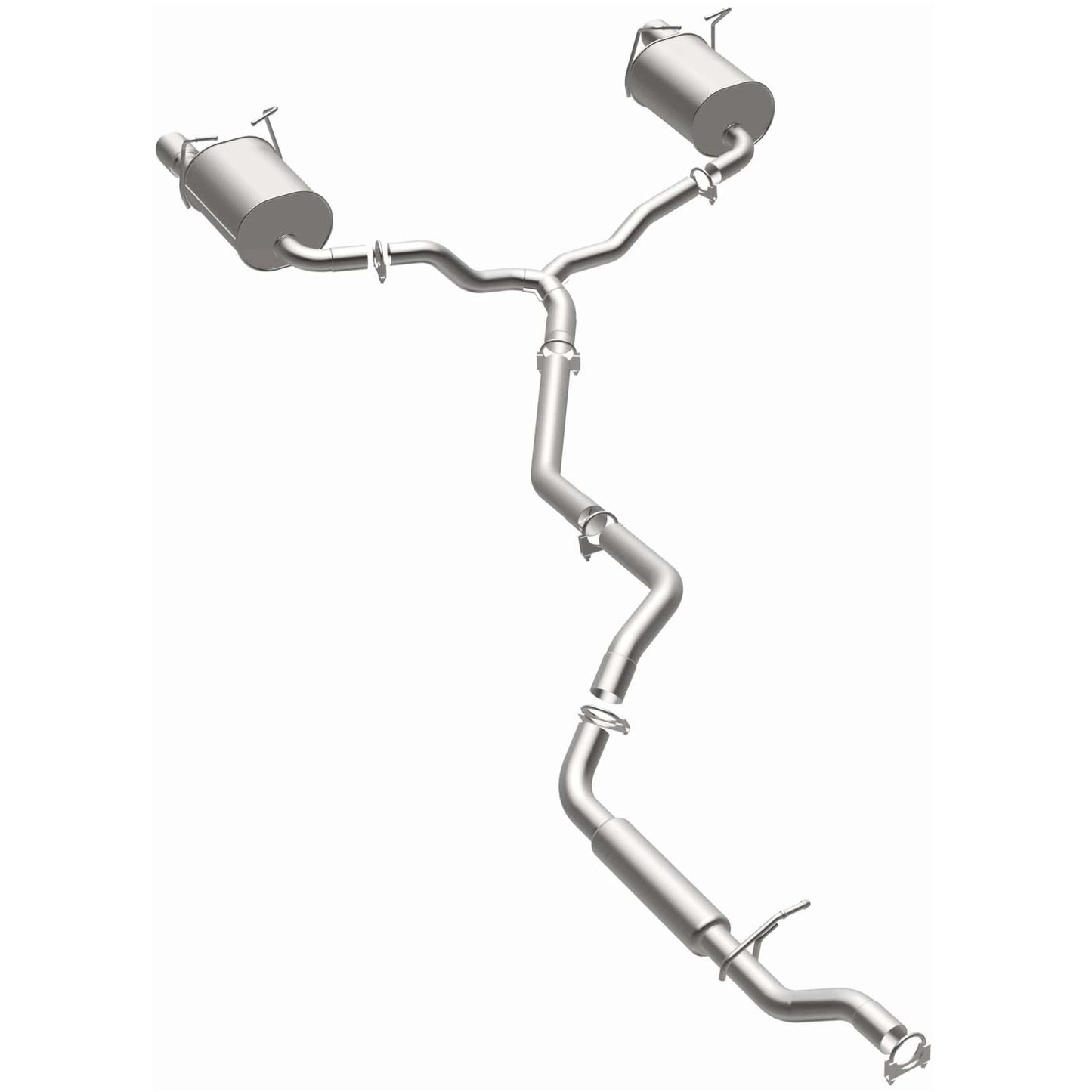 BRExhaust 2011-2017 Dodge Journey 3.6L Direct-Fit Replacement Exhaust System