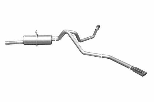 Gibson 2.5in Dual Cat-Back Exhaust | Ford F-250 Super Duty Lariat 6.8L (99-04) (9004)