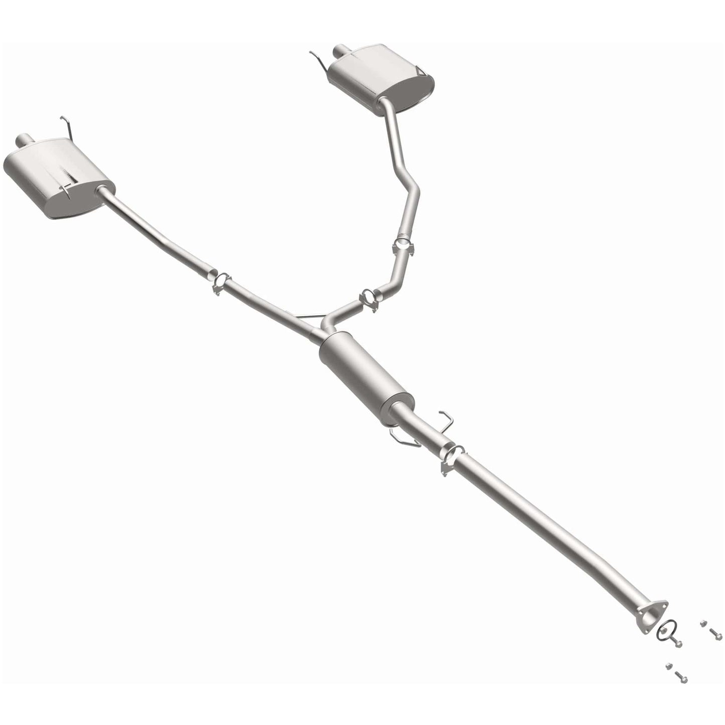 BRExhaust 2009-2015 Honda Pilot 3.5L Direct-Fit Replacement Exhaust System