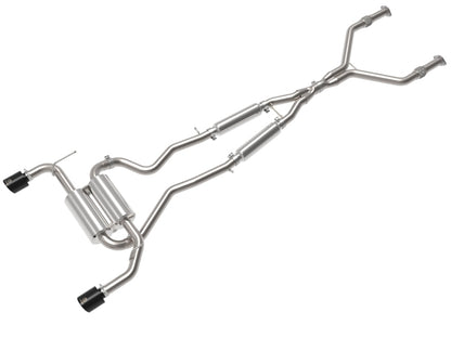 aFe Takeda 2.5in SS Cat-Back Exhaust | Infiniti Q50 3.7L (14-15) (49-36136-C)