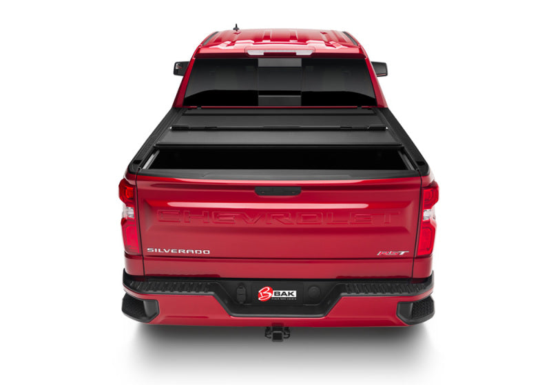 BAK 448132 BAKFlip MX4 Hard Folding Tonneau Cover for 2019-2025 Chevy/GMC