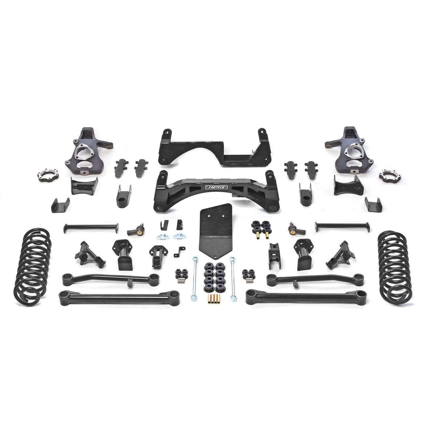 Fabtech 6in Basic Suspension System | GM C/K1500 SUV / Yukon / Tahoe 2015-16 4WD w/ Autoride (K1078)