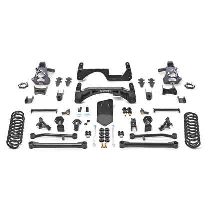 Fabtech 6in Basic Suspension System | GM C/K1500 SUV / Yukon / Tahoe 2015-16 4WD w/ Autoride (K1078)