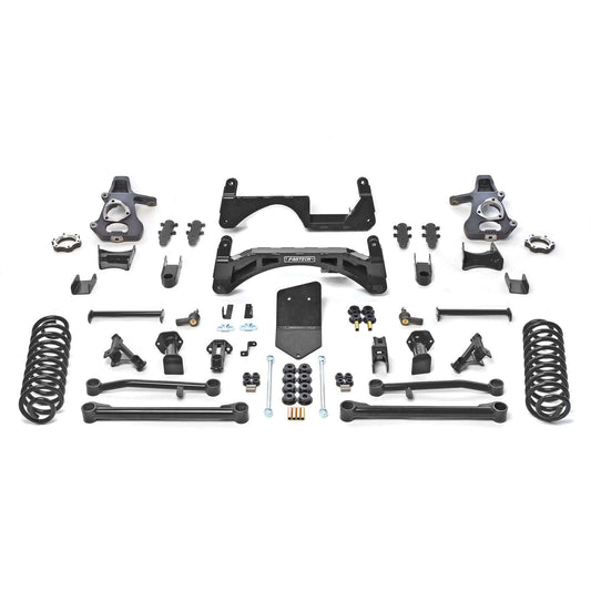 Fabtech 6in Basic Suspension System | GM C/K1500 SUV / Yukon / Tahoe 2015-16 4WD w/ Autoride (K1078)