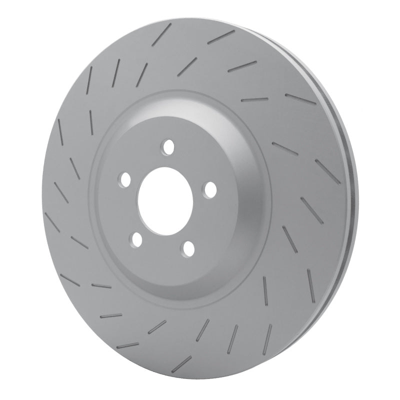 DFC GeoSPEC Coated Slotted Rotor (FRONT): Dodge Challenger 3.6L / 5.7L (15-20)