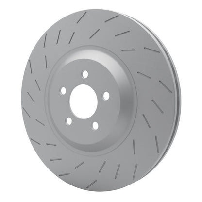 DFC GeoSPEC Coated Slotted Rotor (FRONT): Dodge Challenger 3.6L / 5.7L (15-20)