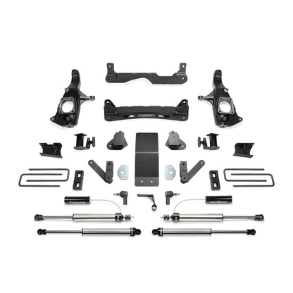 Fabtech 4" Basic Suspension System w/ DLSS Reservoir Shocks | GM 2500HD 2WD/4WD (11-19) (K1122DL)