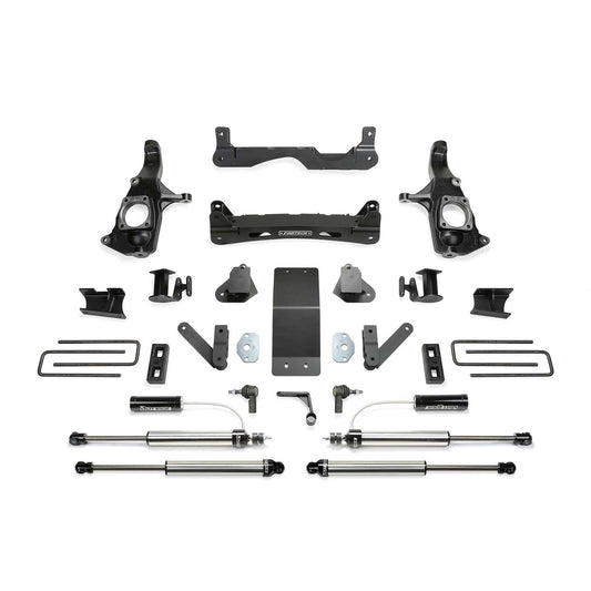 Fabtech 4" Basic Suspension System w/ DLSS Reservoir Shocks | GM 2500HD 2WD/4WD (11-19) (K1122DL)