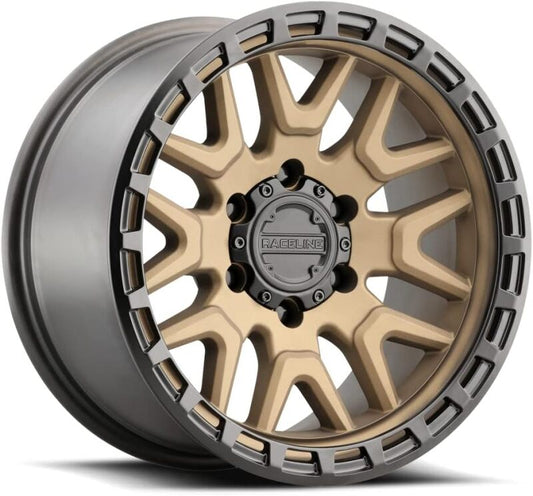 Raceline 953 Krank Bronze | 18x9" +18mm | 6x135mm Wheel