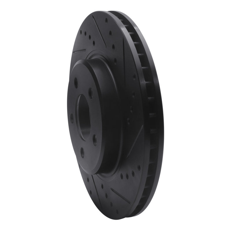 DFC D&S Black Brake Rotor (FRONT): Chrysler 300 (05-23)