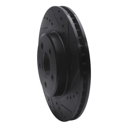 DFC D&S Black Brake Rotor (FRONT): Chrysler 300 (05-23)