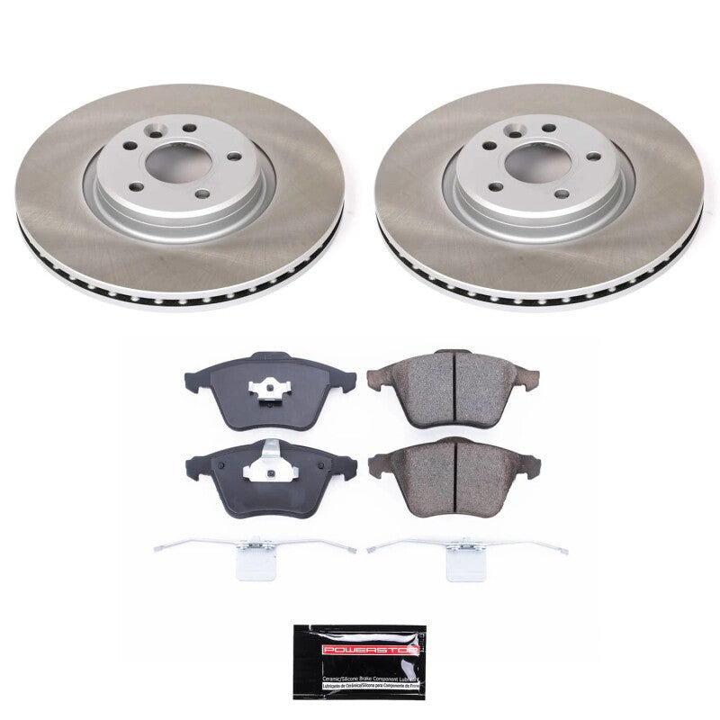 PowerStop Rotor Kit | 2005–2011 Volvo V50 (SC5430)