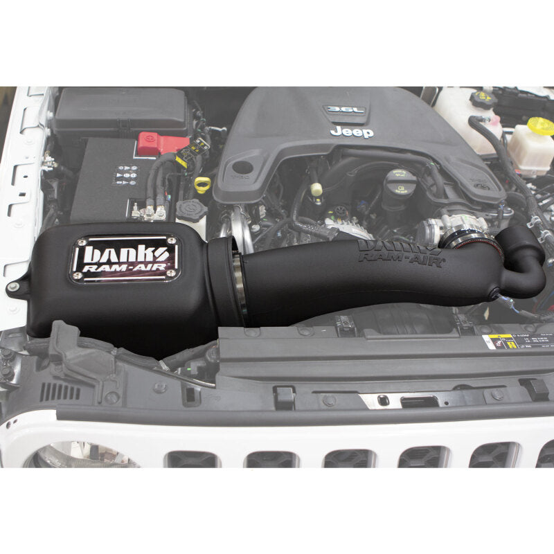 Banks Power 18-20 Jeep 3.6L Wrangler Ram-Air Intake System | Jeep Wrangler JL / Gladiator JT (18-20) (41843)