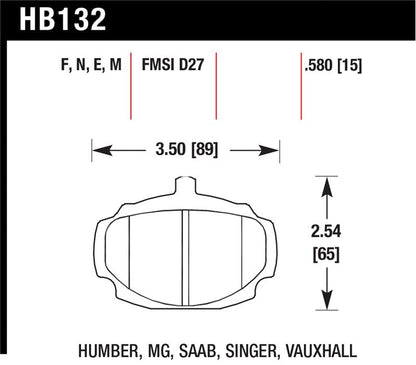 Hawk HP+ Street Brake Pads