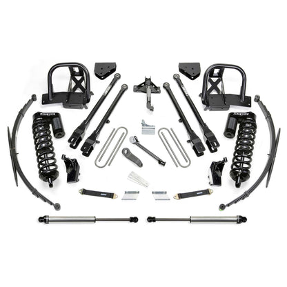 Fabtech 8" 4-Link System w/ DLSS 4.0 Coilover & Rear DLSS | Ford F250/F350 4WD (08-10) (K2068DL)