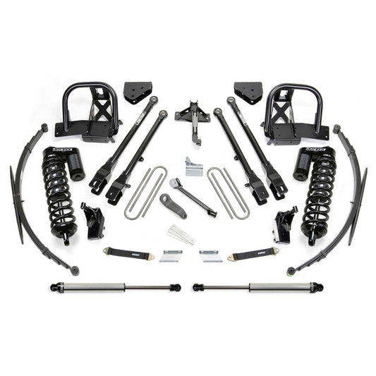 Fabtech 8" 4-Link System w/ DLSS 4.0 Coilover & Rear DLSS | Ford F250/F350 4WD (08-10) (K2068DL)