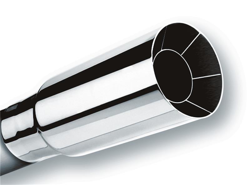 Borla SS 2.5in Single Round Intercooled Exhaust Tip | Universal (20104)