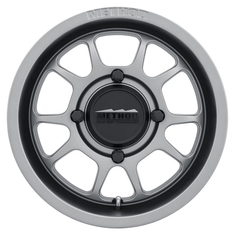 (set of 4) Method Wheels MR409 Steel Grey | 15x10" +0mm | 4x136mm Wheel