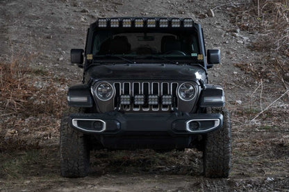 Diode Dynamics Jeep JL SS5 Sport CrossLink Windshield - White Combo Lightbar Kit