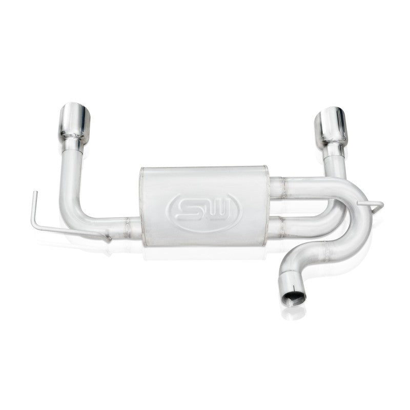 Stainless Works Axleback Exhaust | Jeep Wrangler (07-17) (JPJKAB)