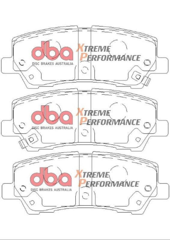 DBA XP650 Rear Brake Pads | Ford Mustang GT V8 (15-17) w/ Brembo Brakes (DB9022XP)