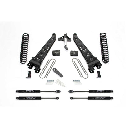 Fabtech 6in Radius Arm System w/ Coils & Stealth | Ford F250/F350 4WD Diesel (17-21) (K2218M)