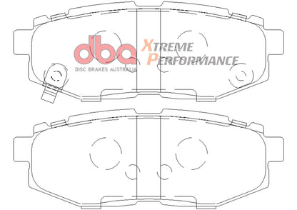 DBA XP650 Rear Brake Pads | Subaru Legacy GT (11+) (DB1789XP)