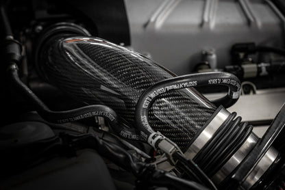 APR 14-17 Audi SQ5 Carbon Fiber Open Intake System Back Pipe | Audi SQ5 (14-17) (CI100037-A)