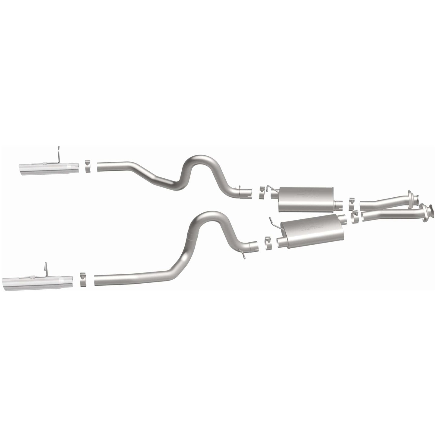 MagnaFlow 1986-1993 Ford Mustang Street Series Cat-Back Performance Exhaust System