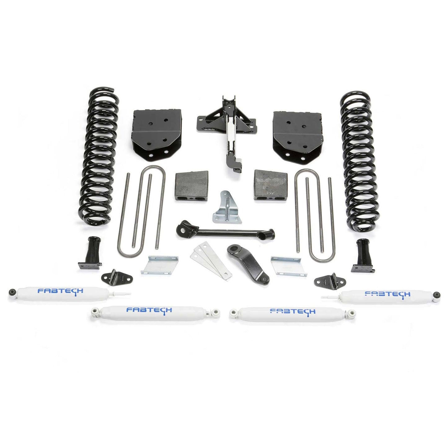 Fabtech 6in Basic Suspension System w/ Performance Shocks | Ford F350/450 4WD 8 Lug (08-16) (K2130)