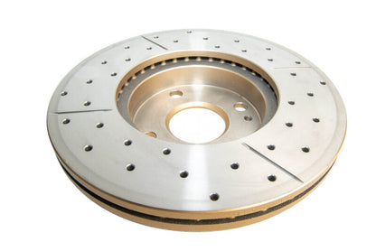 DBA 1.8L Front Drilled & Slotted Street Series Rotor | Mazda Protege (98) (DBA533X)